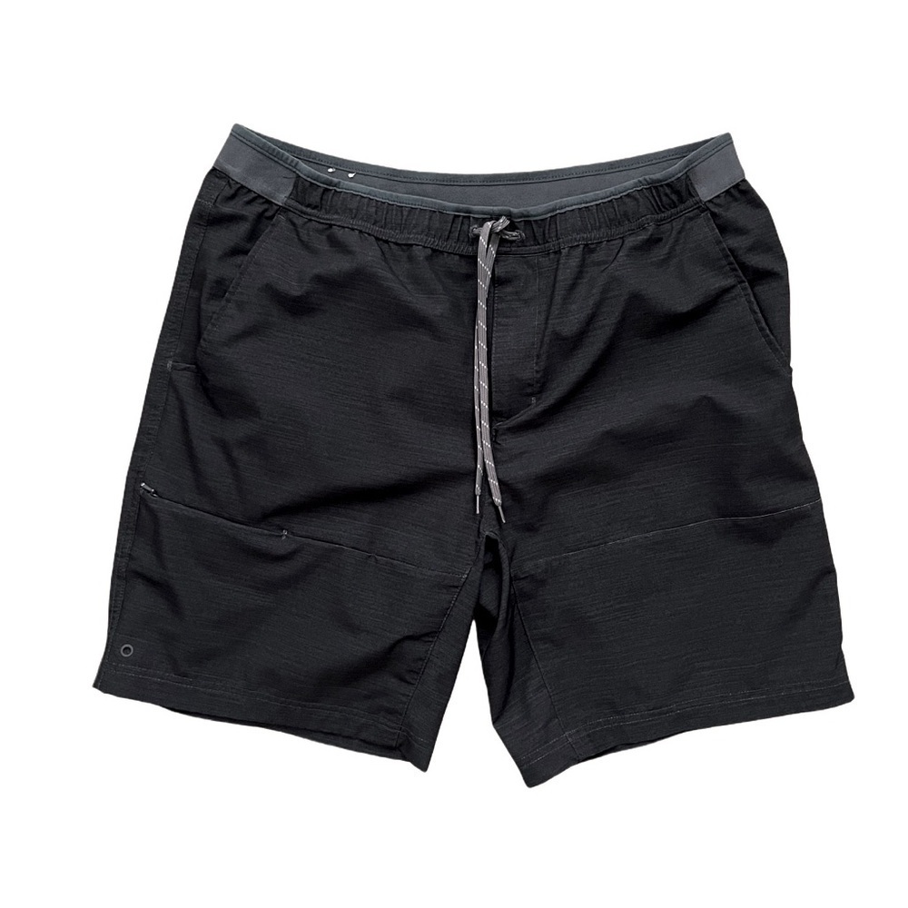 COLUMBIA MENS CITY GRAY HEATHER  8” TWISTED CREEK SHORTS SZ LG